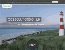 Tablet Screenshot of ccs-solutions.de
